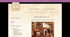 Desktop Screenshot of ilpapirofirenze.com